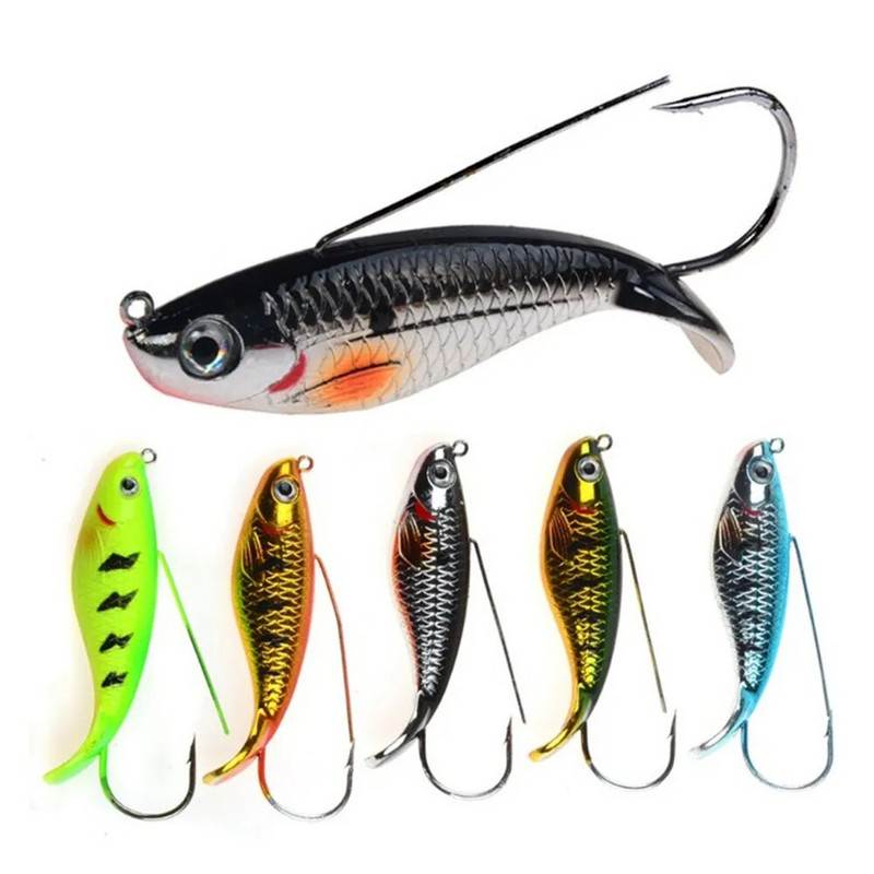 1 τεμ. VIB Fishing Lure 8,5cm 21,2g Anti Grass Fishing Wobbler Isca Artificial Bait Hard Lures Laser Body Lifelike Fish Tackle