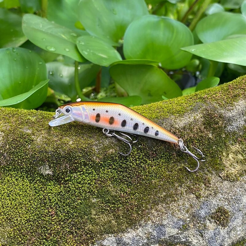 LTHTUG Japan Pesca Stream Fishing Lure 63mm 8g Sinking Minnow Peche Umjetni tvrdi mamac za grgeča, štuku, losos, pastrva mamac