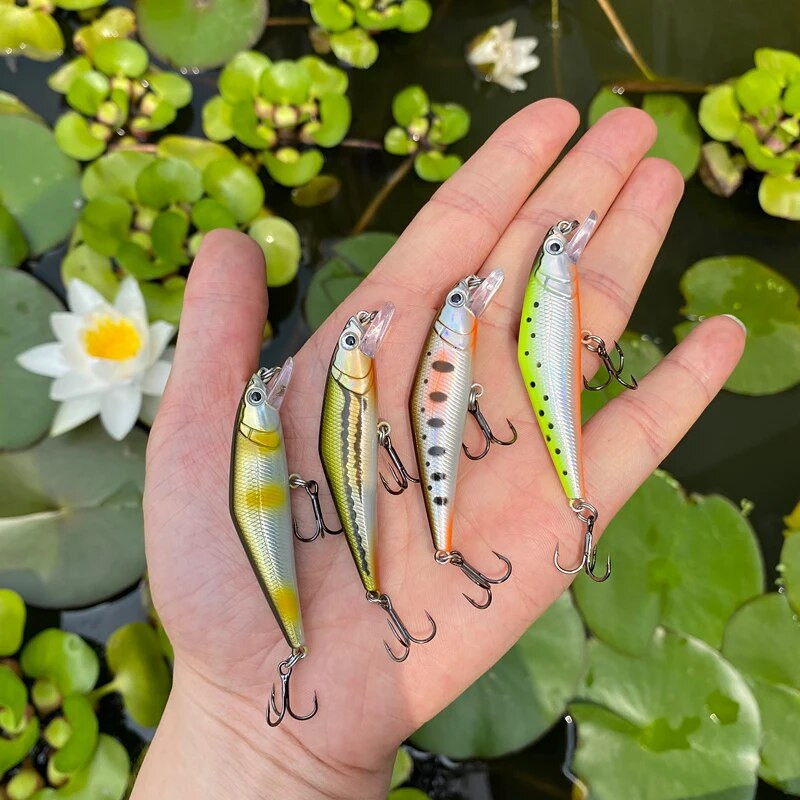 LTHTUG Japan Pesca Stream Fishing Lure 63mm 8g Sinking Minnow Peche Umjetni tvrdi mamac za grgeča, štuku, losos, pastrva mamac