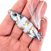 Aorace 1PC 10g-40g Metalna varalica Slow Jig Shore Casting varalica za jigging pastrva tuna Riba Žlica brancin Tvrdi mamac mamac za pecanje