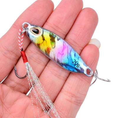 Aorace 1PC 10g-40g Metalna varalica Slow Jig Shore Casting varalica za jigging pastrva tuna Riba Žlica brancin Tvrdi mamac mamac za pecanje