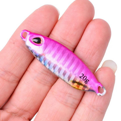 Aorace 1PC 10g-40g Metalna varalica Slow Jig Shore Casting varalica za jigging pastrva tuna Riba Žlica brancin Tvrdi mamac mamac za pecanje