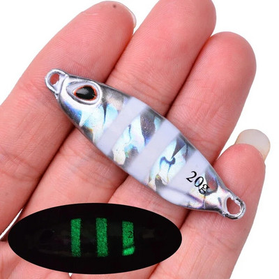 Aorace 1PC 10g-40g Metalna varalica Slow Jig Shore Casting varalica za jigging pastrva tuna Riba Žlica brancin Tvrdi mamac mamac za pecanje