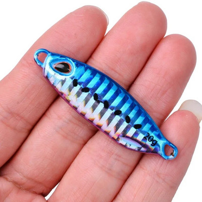 Aorace 1PC 10g-40g Metalna varalica Slow Jig Shore Casting varalica za jigging pastrva tuna Riba Žlica brancin Tvrdi mamac mamac za pecanje