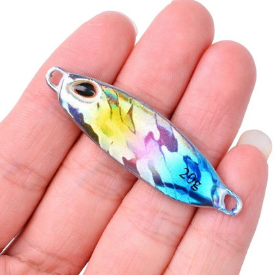 Aorace 1PC 10g-40g Metalna varalica Slow Jig Shore Casting varalica za jigging pastrva tuna Riba Žlica brancin Tvrdi mamac mamac za pecanje