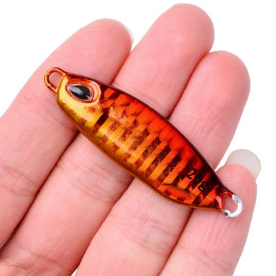 Aorace 1PC 10g-40g Metalna varalica Slow Jig Shore Casting varalica za jigging pastrva tuna Riba Žlica brancin Tvrdi mamac mamac za pecanje