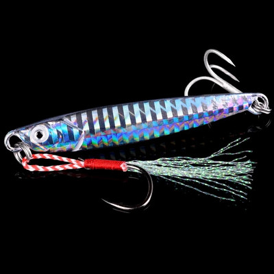 1tk metallist valatud jigilusikaga landid 7g-10g-14g-17g-21g-28g-40g kaldaheitmise lusikas Merevee meriahvena kalapüügi landitarbed