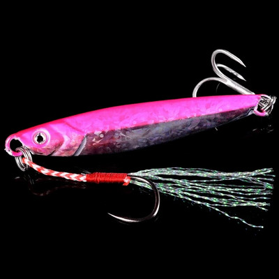 1tk metallist valatud jigilusikaga landid 7g-10g-14g-17g-21g-28g-40g kaldaheitmise lusikas Merevee meriahvena kalapüügi landitarbed