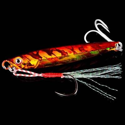 1tk metallist valatud jigilusikaga landid 7g-10g-14g-17g-21g-28g-40g kaldaheitmise lusikas Merevee meriahvena kalapüügi landitarbed