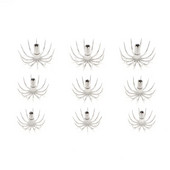 20 tk/partii kalmaari konks Puidust krevetikonks roostevabast terasest merepüügikonks 2,0/1,6/1,4 cm