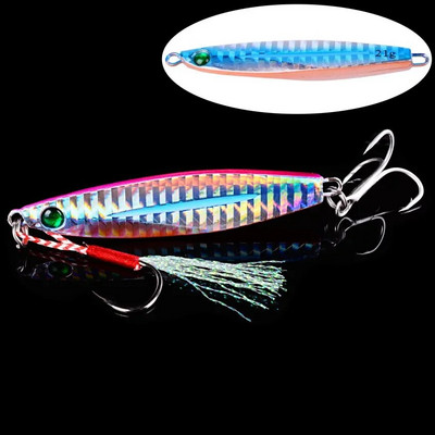 1kom metalna lijevana žlica 7g-10g-14g-17g-21g-28g-40g-60g pribor za varalicu za pecanje brancina