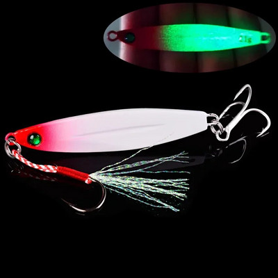 1kom metalna lijevana žlica 7g-10g-14g-17g-21g-28g-40g-60g pribor za varalicu za pecanje brancina