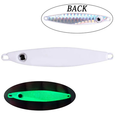 Metalinis Jig žvejybos masalas Bass Fishing Jigs Svoriai 60 g 80 g Holografiniai velkamieji sūraus vandens masalai Isca dirbtiniai žuvų reikmenys lydekai