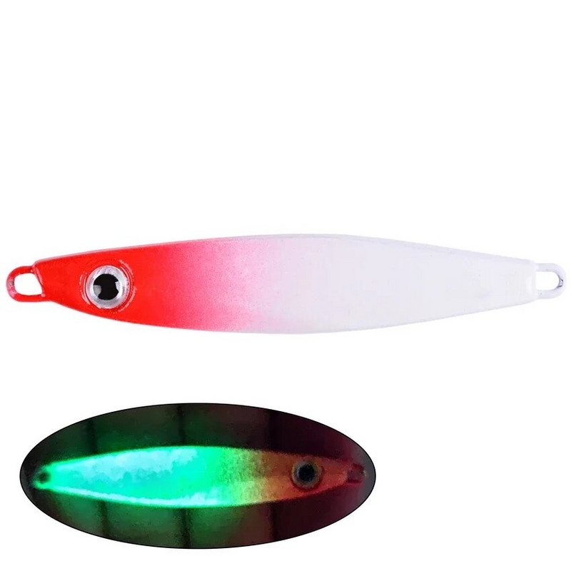 Metalinis Jig žvejybos masalas Bass Fishing Jigs Svoriai 60 g 80 g Holografiniai velkamieji sūraus vandens masalai Isca dirbtiniai žuvų reikmenys lydekai