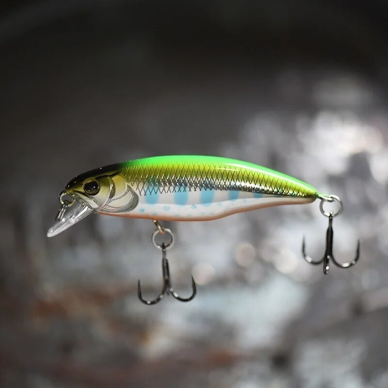 Japānas karstais modelis grimstošs Minnow makšķerēšanas mānekļi 52 mm 4,5 g Jerkbait Bass Pike Carkbait vobleri Swimbait Professional Hard Bait