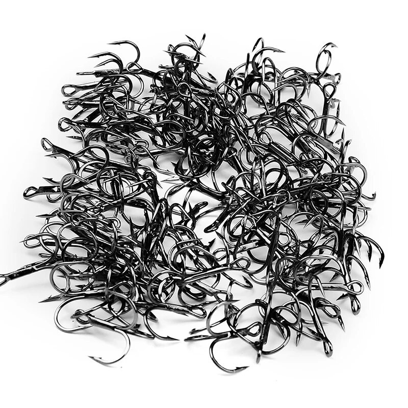 PROBEROS 10 kom/lot udica za morski ribolov 1-2-4-6-8-10-12-2/0-3/0-4/0 visokougljična čelična udica visoka čvrstoća crna