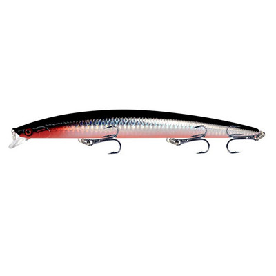 1vnt 18cm 24g Minnow žvejybos masalas lazerinis kietas dirbtinis masalas, plastikinis didelis netikras žuvų masalas jūros žvejybos masalas Crankbait vobleriai