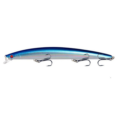 1vnt 18cm 24g Minnow žvejybos masalas lazerinis kietas dirbtinis masalas, plastikinis didelis netikras žuvų masalas jūros žvejybos masalas Crankbait vobleriai