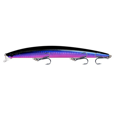 1vnt 18cm 24g Minnow žvejybos masalas lazerinis kietas dirbtinis masalas, plastikinis didelis netikras žuvų masalas jūros žvejybos masalas Crankbait vobleriai