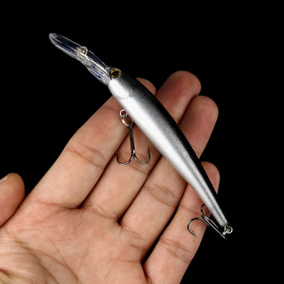 12cm 10g Minnow Bandits kalapüügi vobleriga peibutis kunstlik kõva sööt trollingsööt haugi karpkala bassi landid