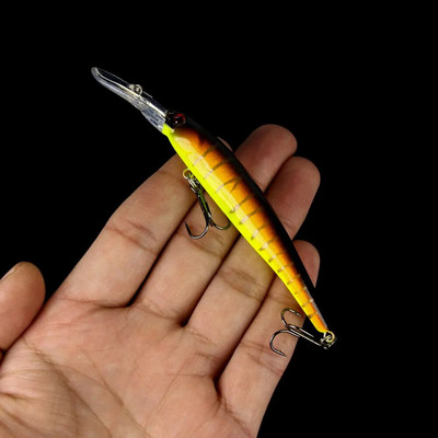 12cm 10g Minnow Bandits kalapüügi vobleriga peibutis kunstlik kõva sööt trollingsööt haugi karpkala bassi landid