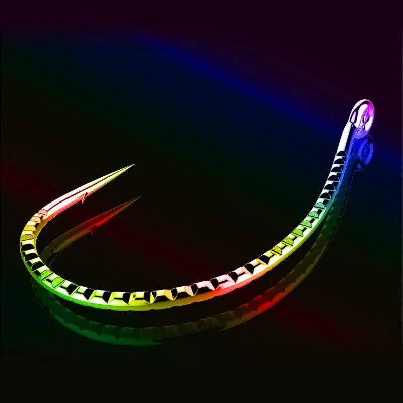 15 komada više veličina 2#1 1/0 2/0 3/0 Drop Shot udice Otkačene udice s crvima Udice s kružnim pomakom za bilo koji fini stil Mekana plastika