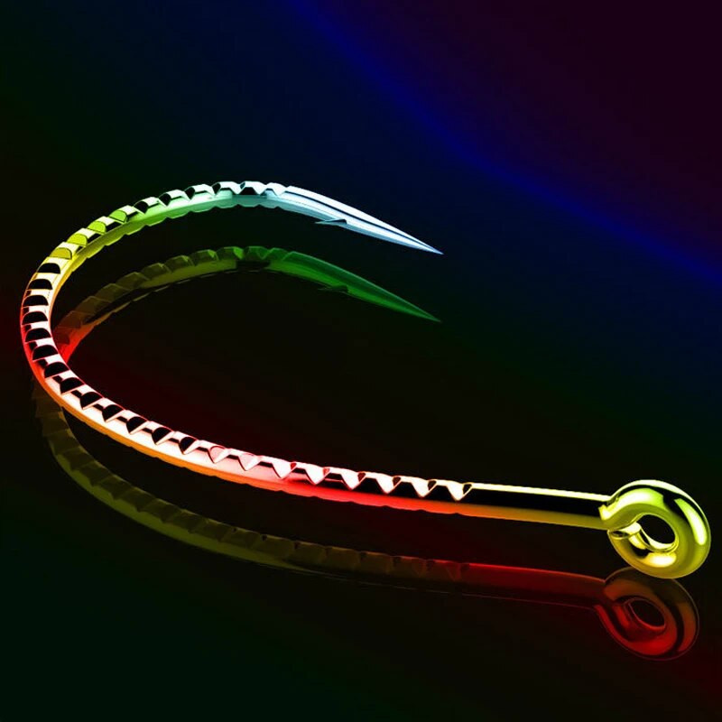 15 komada više veličina 2#1 1/0 2/0 3/0 Drop Shot udice Otkačene udice s crvima Udice s kružnim pomakom za bilo koji fini stil Mekana plastika