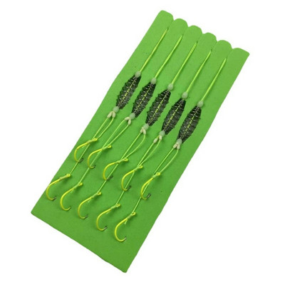 Риболовни куки от въглеродна стомана Двойни бодливи куки с PE въже Аксесоари за риболов на шаран Риболовни куки против заплитане