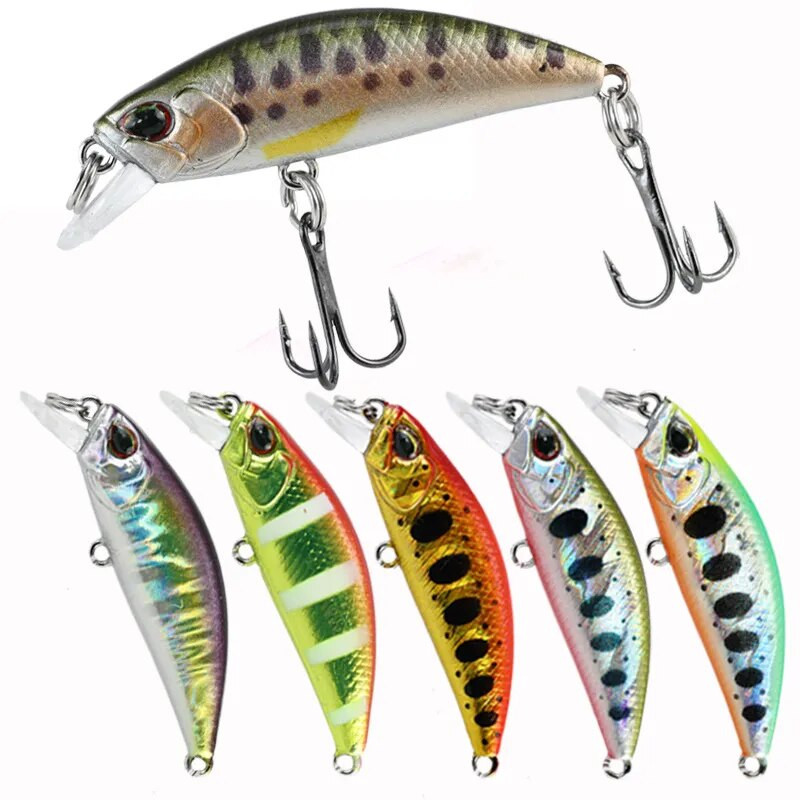 Hot 38mm 3.2G Mini Japan Model Sinking Minnow Fishing Lures Jerkbaits Peche Artificial Bait Wobbler Lure for Trout Bass Carp