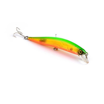Peldošs Minnow makšķerēšanas māneklis 10cm 8g 3D Eyes Crankbait vobleri mākslīgās plastmasas cietās ēsmas bass līdakas Jerkbait makšķerēšanas piederumi