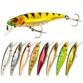 Νέα άφιξη: Floating Minnow Lures with Lifelike Belly Cracks - 8,5cm/9,6g Fishing Lures Combo Fishing Lure Set for Fishing