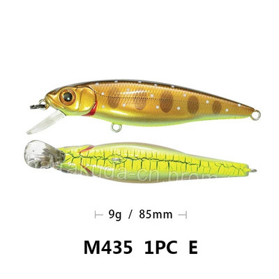 Νέα άφιξη: Floating Minnow Lures with Lifelike Belly Cracks - 8,5cm/9,6g Fishing Lures Combo Fishing Lure Set for Fishing