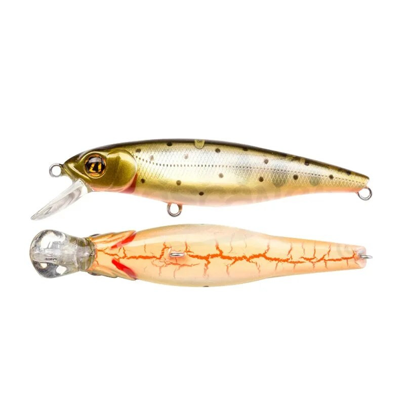 Νέα άφιξη: Floating Minnow Lures with Lifelike Belly Cracks - 8,5cm/9,6g Fishing Lures Combo Fishing Lure Set for Fishing