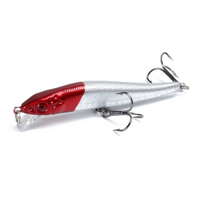 1kom Mamac za pecanje Minnow 3D oči 8,5 cm/5,8 g Crankbait vobleri Umjetni tvrdi mamac Bas Štuka Ribolov šarana Pesca