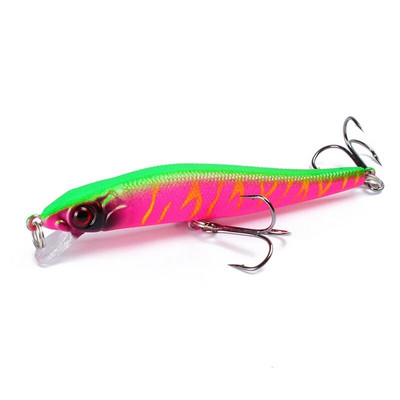 1kom Mamac za pecanje Minnow 3D oči 8,5 cm/5,8 g Crankbait vobleri Umjetni tvrdi mamac Bas Štuka Ribolov šarana Pesca