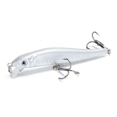 1kom Mamac za pecanje Minnow 3D oči 8,5 cm/5,8 g Crankbait vobleri Umjetni tvrdi mamac Bas Štuka Ribolov šarana Pesca