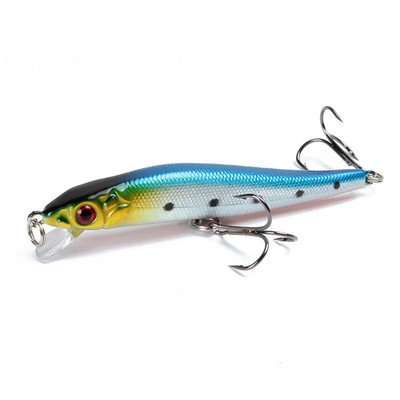 1kom Mamac za pecanje Minnow 3D oči 8,5 cm/5,8 g Crankbait vobleri Umjetni tvrdi mamac Bas Štuka Ribolov šarana Pesca