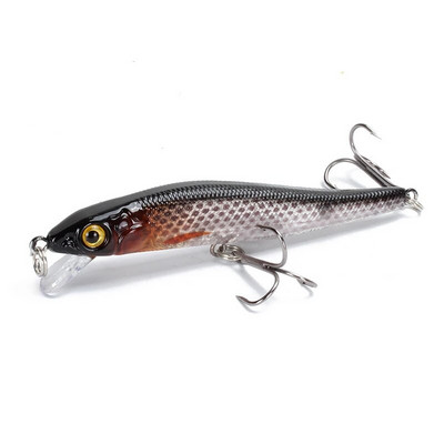 1kom Mamac za pecanje Minnow 3D oči 8,5 cm/5,8 g Crankbait vobleri Umjetni tvrdi mamac Bas Štuka Ribolov šarana Pesca