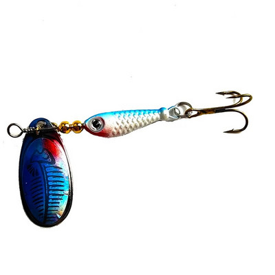 Δόλωμα ψαρέματος 2g-20g περιστρεφόμενο κουτάλι δόλωμα μεταλλικό τεχνητά δολώματα ψάρια wobbler χειμερινός πάγος ψάρεμα jig pike bass lure Αντιμετώπιση