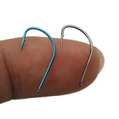 Rompin 50 tk/kott kalapüügi oja konks õngekonks Okaskonks Kõrgsüsinikterasest rohukarpade landid Maaussipüügi tarvikud