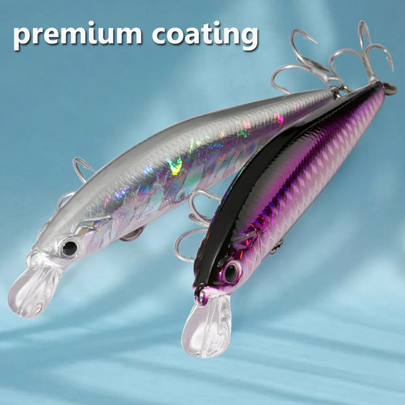 Magnetkaalu rippuv Minnow 10g 13g kalastuslant Jerkbait Crank Pesca Carp Popper Sea Pike Swimbait Vobbler Kunstsööt