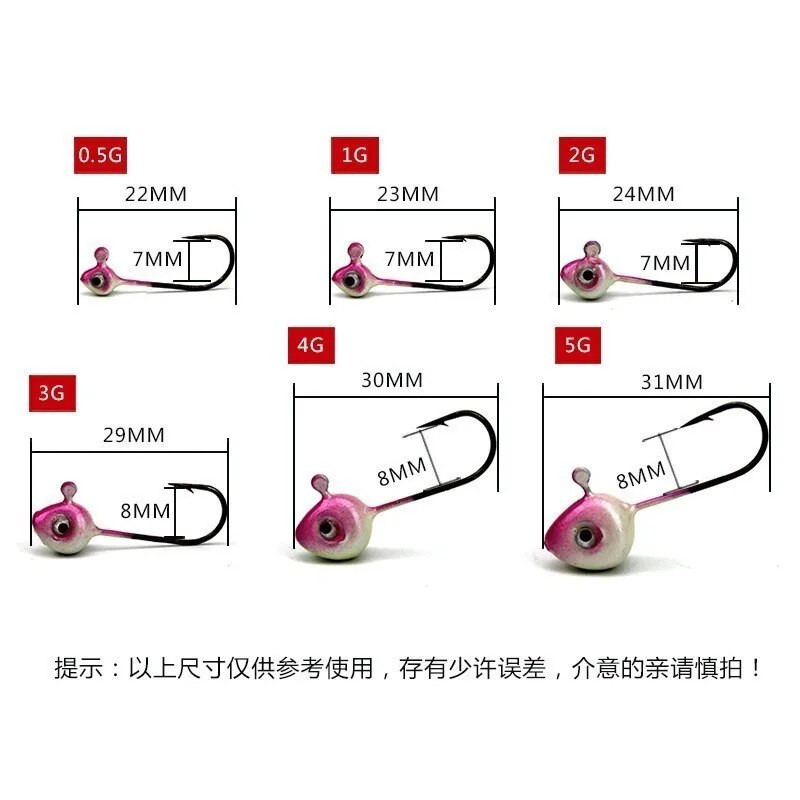 5 tk finesse jingging kalapüügi jigipeaga konks pehmest plastist kalapüügi landiks virsiku roosa värvi keraamiline värv kõrge süsinikusisaldusega konks