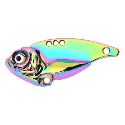 Besisukantis blizgutis metalinis VIB 7g 10g 15g 20g žvejybos masalas besisukantis uodega Vibracijos šaukštas Spinner masalas Crankbait Bass žvejybos reikmenys