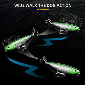 BLUX NATRIX 60/90 Topwater Pencil 60MM 90MM Surface Walker Fishing Lure Walk The Dog Artificial Saltwater Bass Hard Bait Tackle