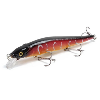 Aorace Minnow mamac za ribolov 11,5 cm 13,9 g plutajući umjetni, tvrdi mamac, bas vobler, mamci, mamac, štuka, visoki udice, oprema