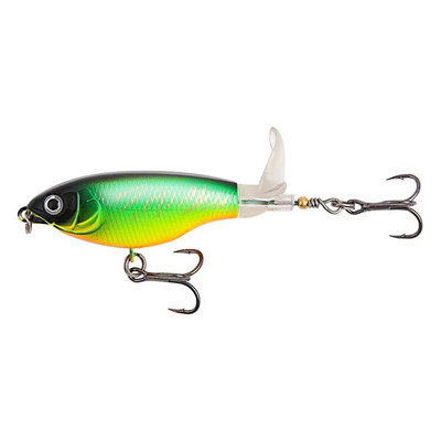 1 buc. Topwater Whopper Plopper Naluca de pescuit 6g/10g Trolling Somn Momeală tare artificială cu dispozitiv de pescuit cu coadă rotativă moale
