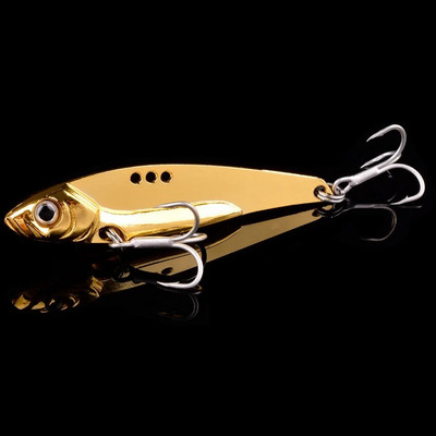 Aorace Metal Vib Blade Lure 7/10/12/14/15/18/25G uppuvad vibratsioonisöödad Vibe haugipüügiks Blue Silver Gold Pesca landid