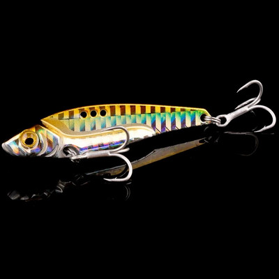 Aorace Metal Vib Blade Lure 7/10/12/14/15/18/25G uppuvad vibratsioonisöödad Vibe haugipüügiks Blue Silver Gold Pesca landid