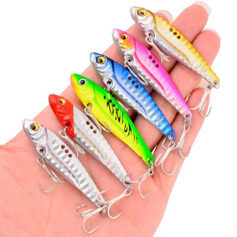 Aorace Metal Vib Blade Lure 7/10/12/14/15/18/25G uppuvad vibratsioonisöödad Vibe haugipüügiks Blue Silver Gold Pesca landid