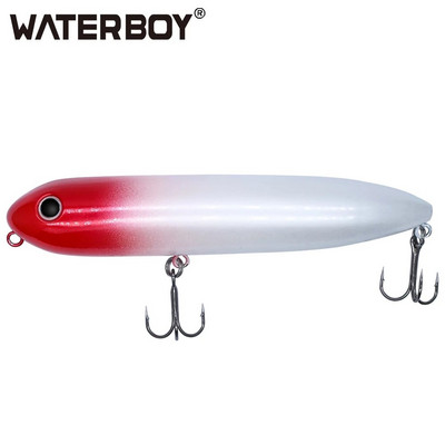 WATERBOY 11cm 13cm Doggy Walk Pencil Fishing Bait Long Casting Popper Splashing Topwater Plutajuća površina Hard Fish Lure Factory
